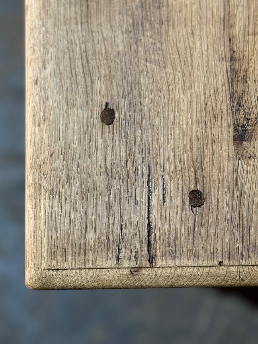 Pair of rustic tables 