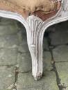 Paire de bergères louis XV patinée 