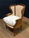 Paire de bergères Louis XVI ca 1900