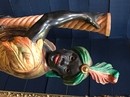 Paire de blackamoor en bois