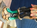 Paire de blackamoor en bois