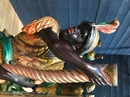 Paire de blackamoor en bois