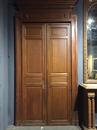 Paire de doubles portes en chene provenant d'un chateau France