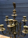 style Paire french bronze Barbedienne candelsticks, France 19 th century
