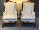 Pair of winged bergères 