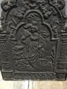 Plaque en fonte de cheminée
