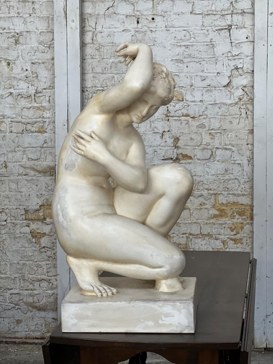 Plaster statue of Venus 