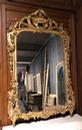 Miroir en bois doré  style Regence france 19ème siècle