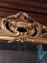 Miroir en bois doré  style Regence france 19ème siècle