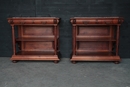 Renaissance Pair Server with marble tops