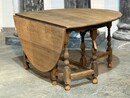 English style gateleg folding table 