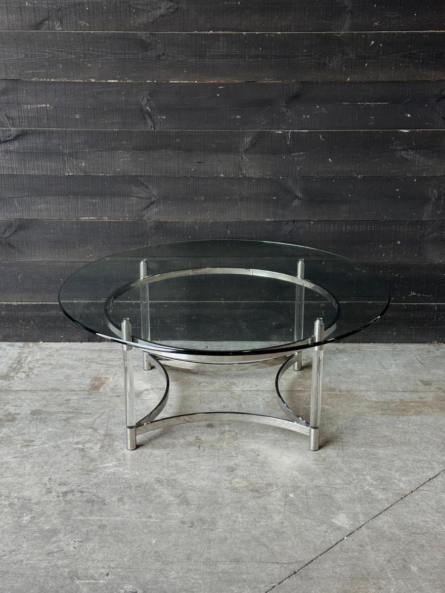 Round design coffee table 