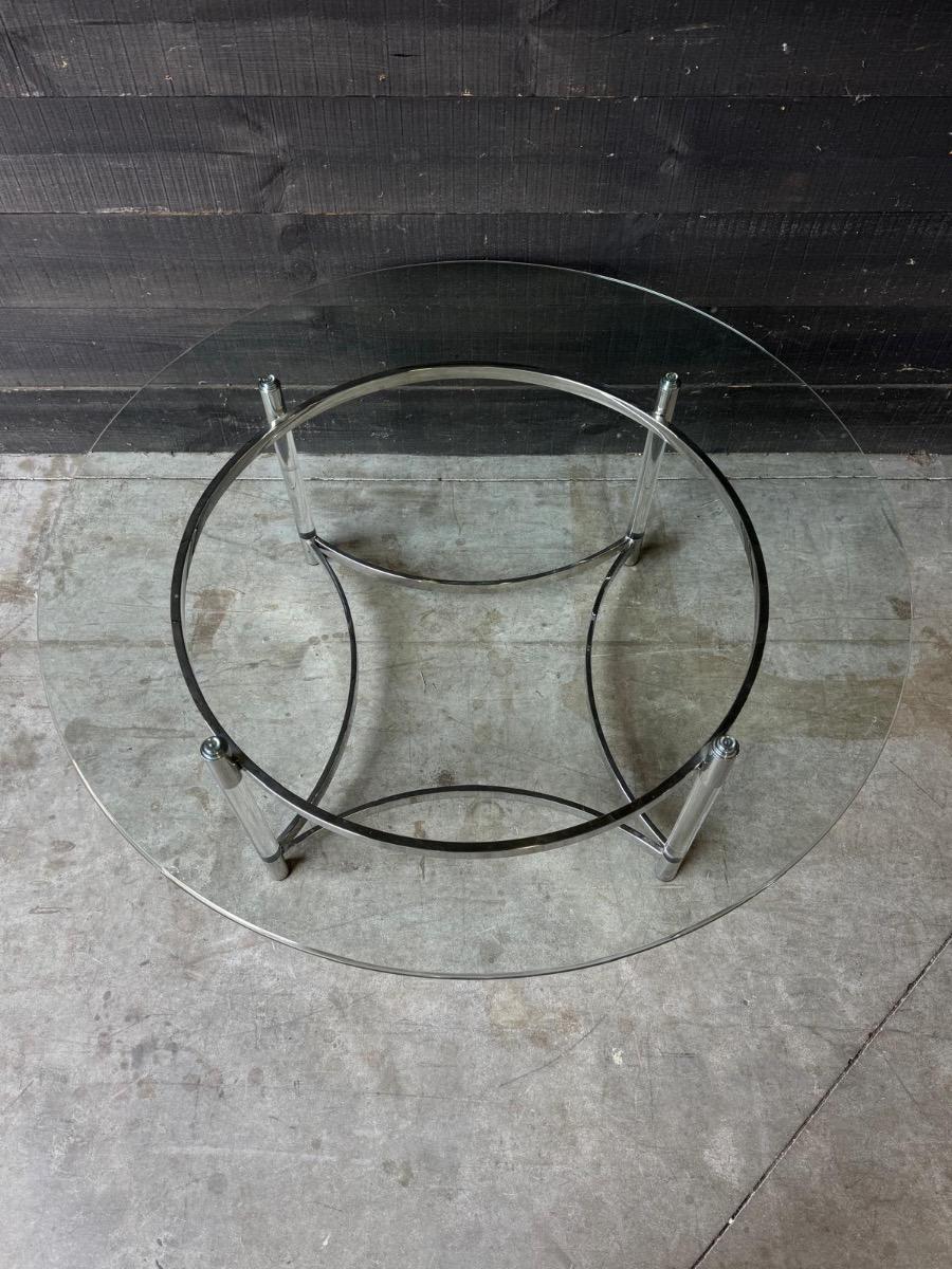 Round design coffee table 