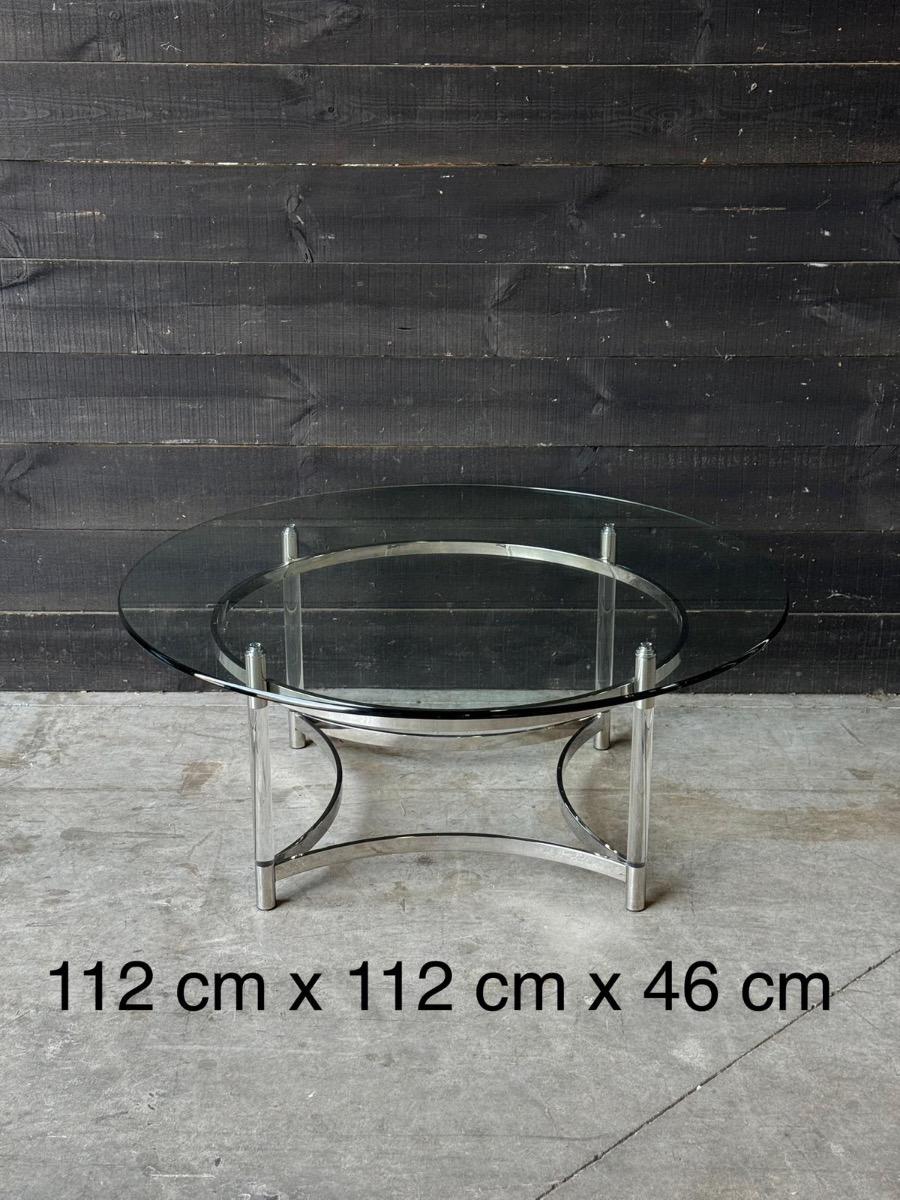 Round design coffee table 