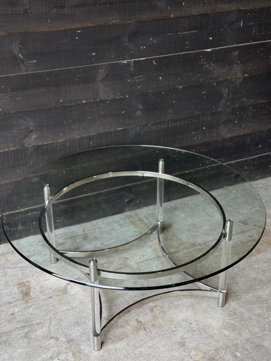 Round design coffee table 