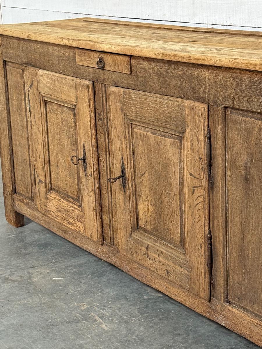 Rustic buffet in bleached oak