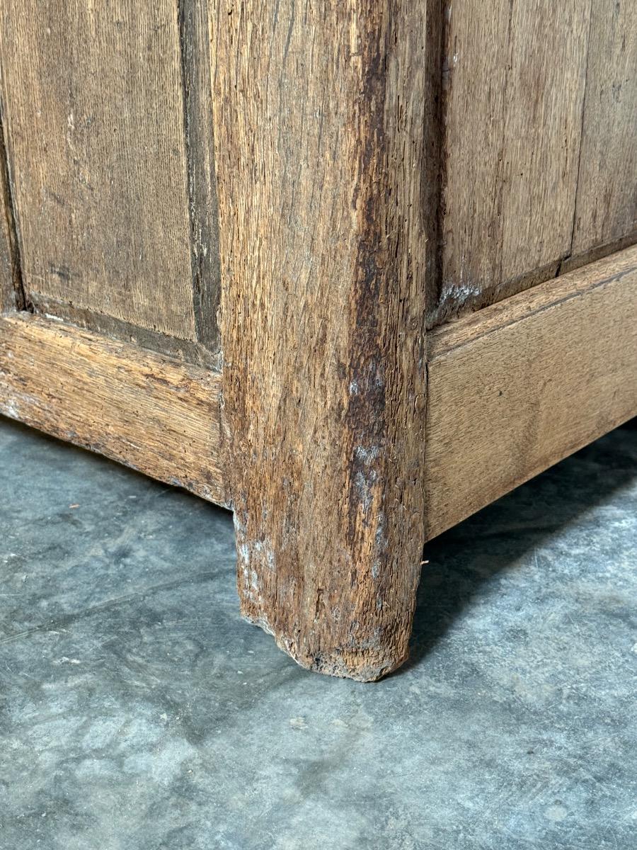 Rustic buffet in bleached oak