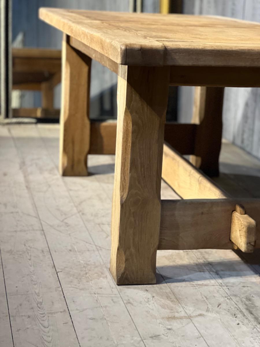 Rustic farmhouse table