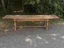 Rustic farmhouse table 