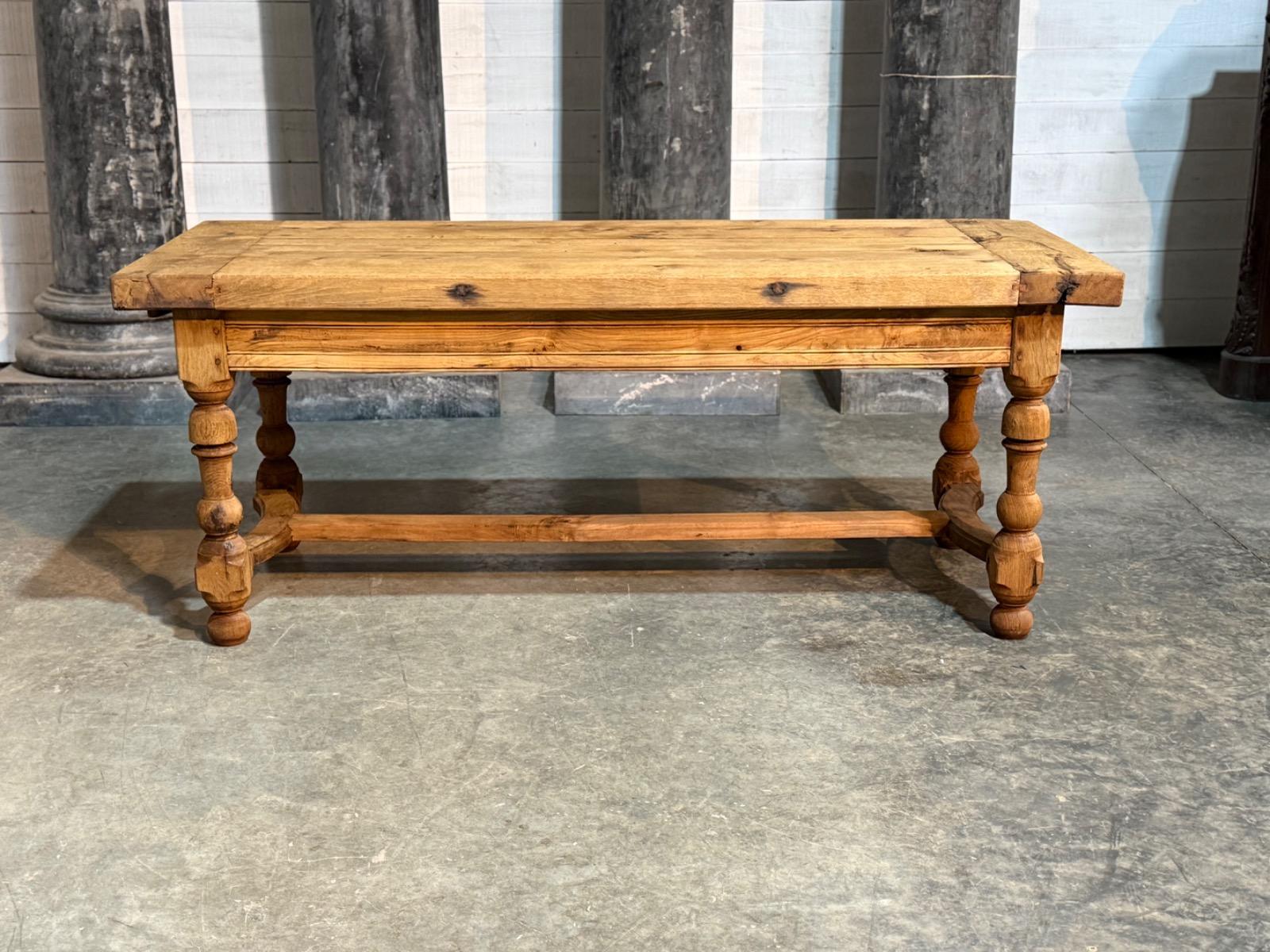 Rustic farmhouse table