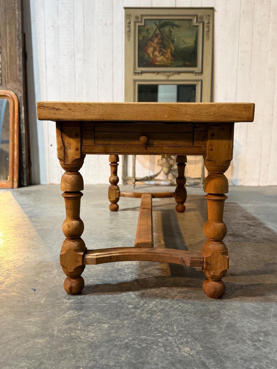 Rustic farmhouse table