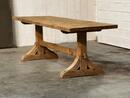 Rustic trestle table 