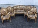 Salon en bois doré époque Napoléon III