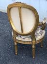Salon en bois doré époque Napoléon III