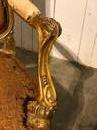 Sofa en bois doré style Régence France Napoléon III