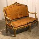 Sofa en bois doré style Régence France Napoléon III