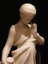 Statue de marbre Carrara 19ème siècle