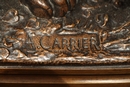 Statue en bronze signé A. Carrier