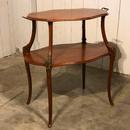 Table à deux niveaux LXV mahogany