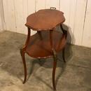 Table à deux niveaux LXV mahogany