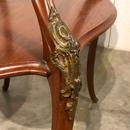 Table à deux niveaux LXV mahogany
