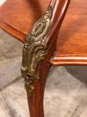 Table à deux niveaux LXV mahogany