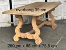Table en chene de style espagnol 