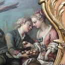 Tableau romantique du 19ème siècle