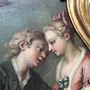 Tableau romantique du 19ème siècle