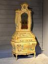 venitian painted cabinet 