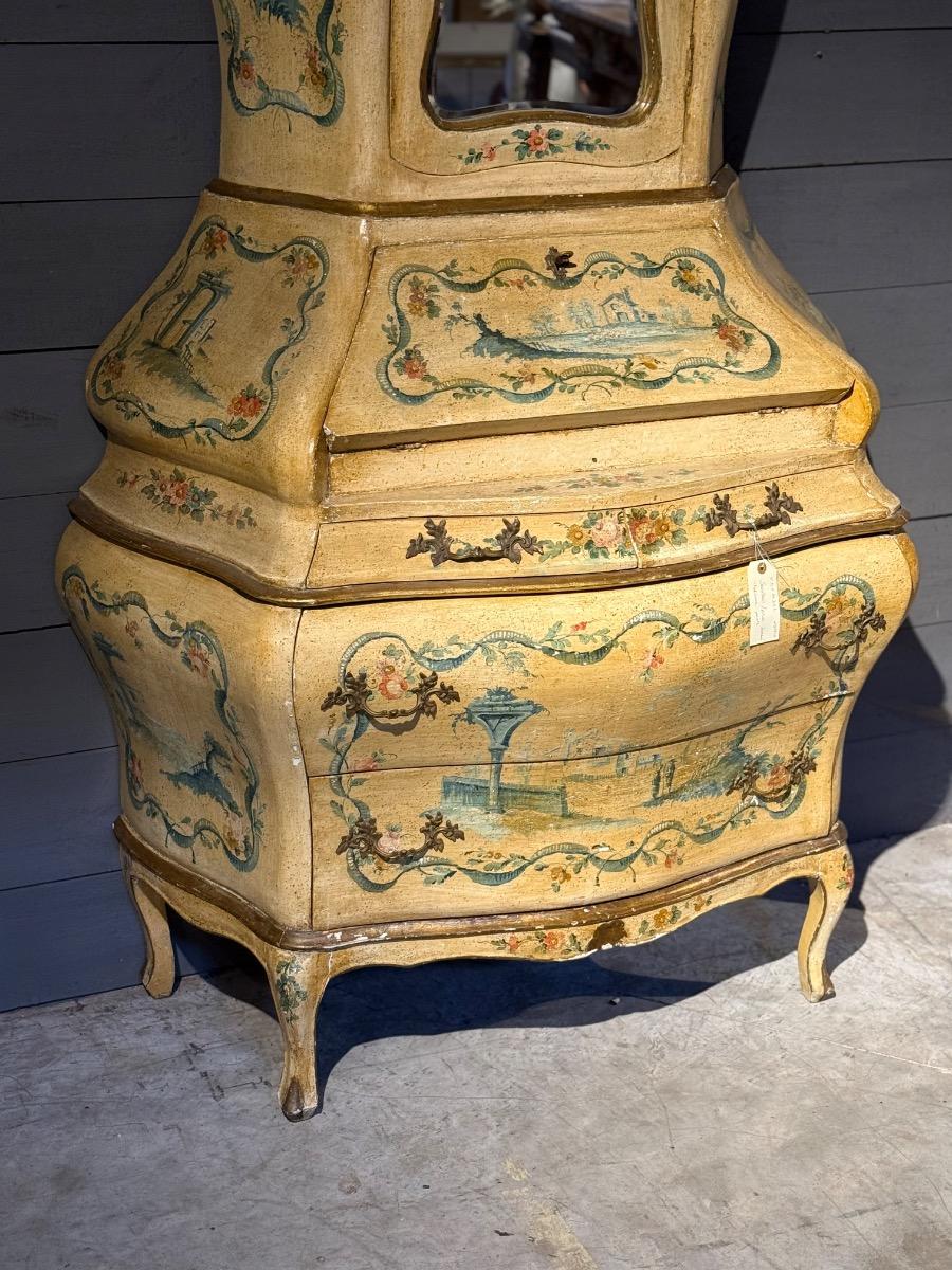 venitian painted cabinet 