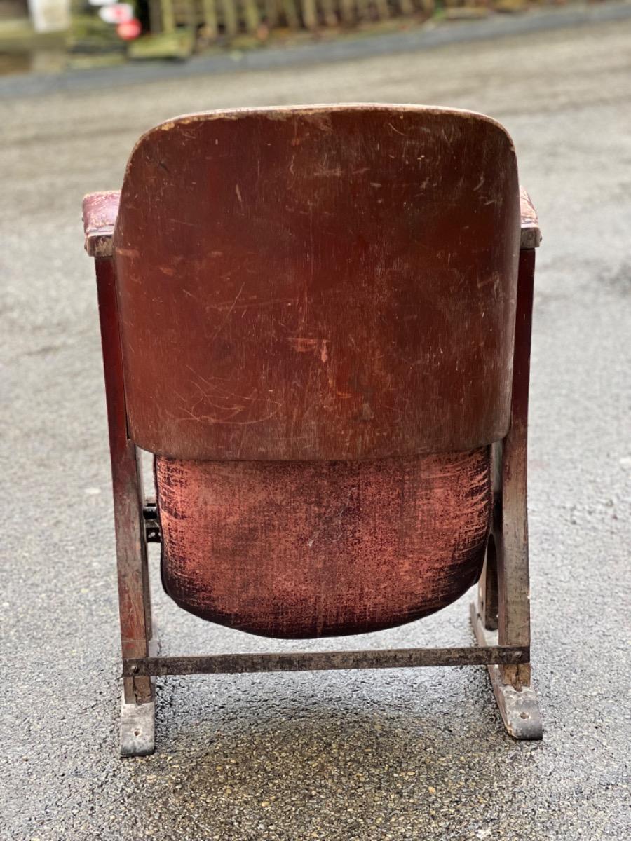 Vintage cinema chair 