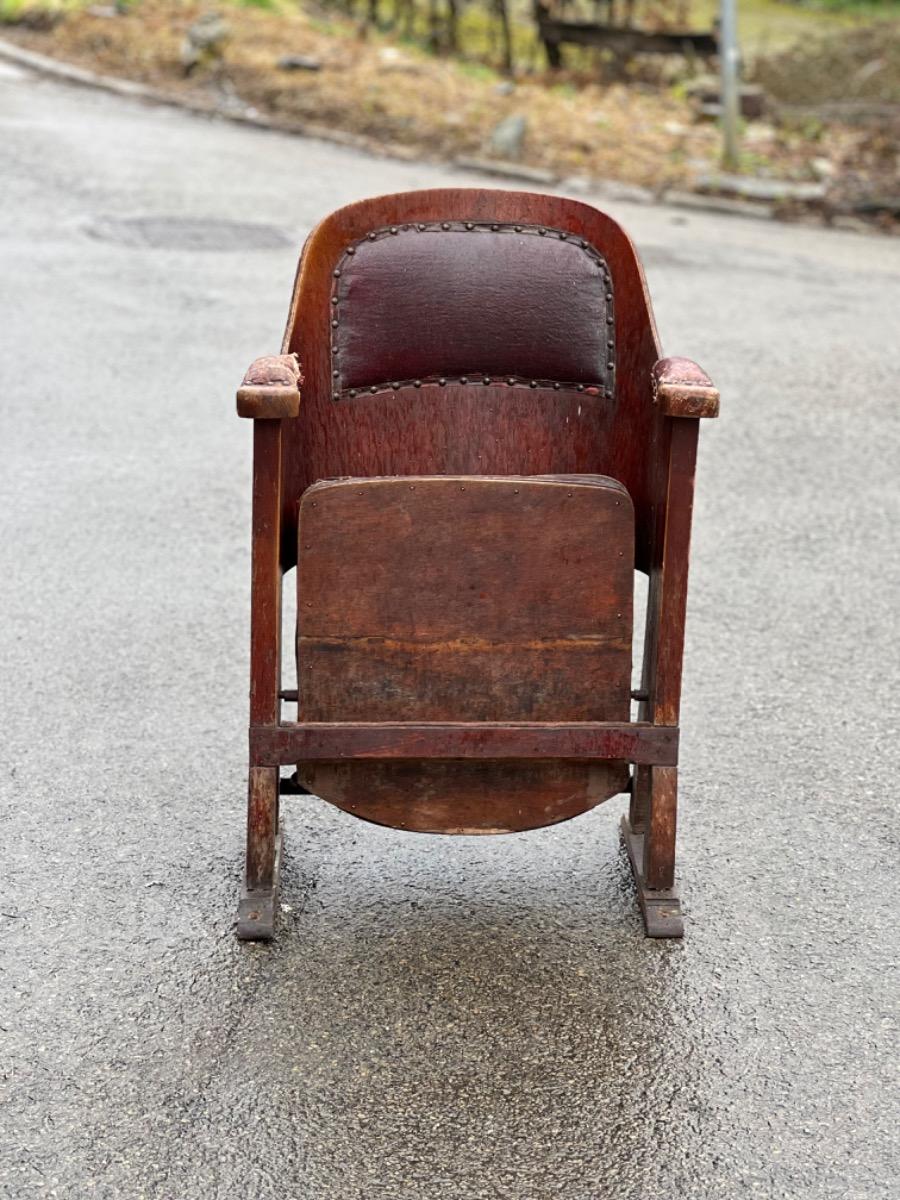 Vintage cinema chair 