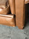 Vintage chesterfield sofa in leather