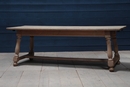 style Vintage oak bleached farm table