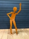 style Wood folding and adjustable mannequin