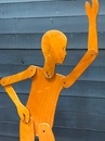 style Wood folding and adjustable mannequin